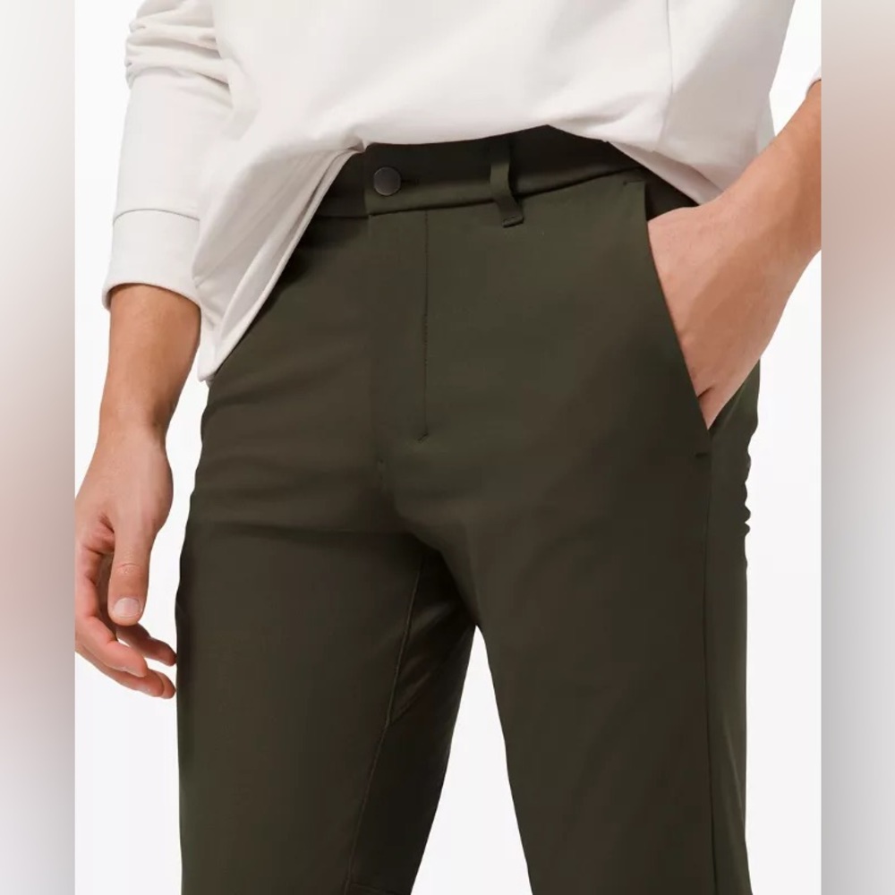 LULULEMON Men’s deep green pants Commission Pant Classic size 33‎ - Picture 6 of 16